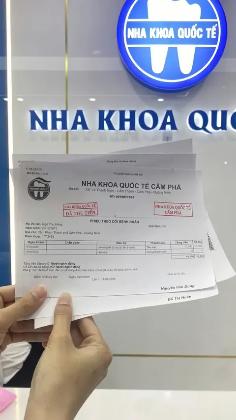 Show hoá đơn 10k để mọi người dễ hình dung hơn khi trải nghiệm