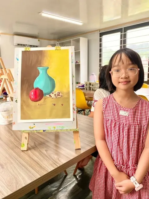 Cuối cùng thì cũng có lớp vẽ hè riêng cho các bé rồi