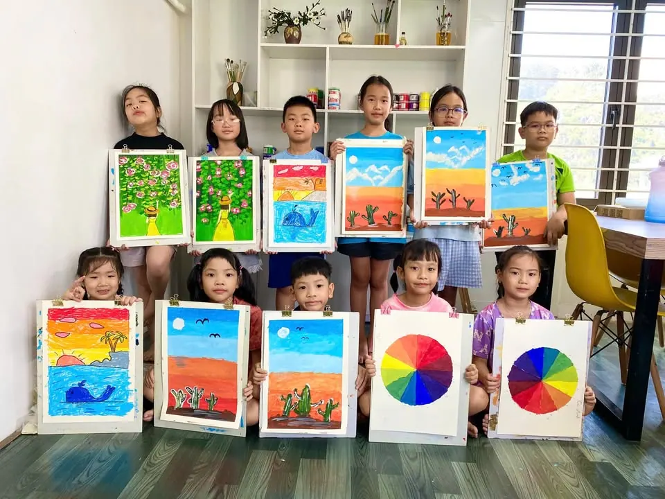 Cuối cùng thì cũng có lớp vẽ hè riêng cho các bé rồi – ảnh 5